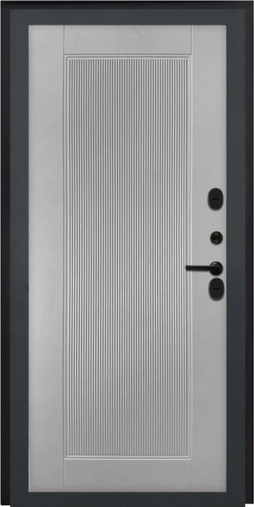 Входная дверь ДвериПРО L-3b ПВХ 10мм Астрод Velutto Grigio DPRO198163 внутренняя сторона