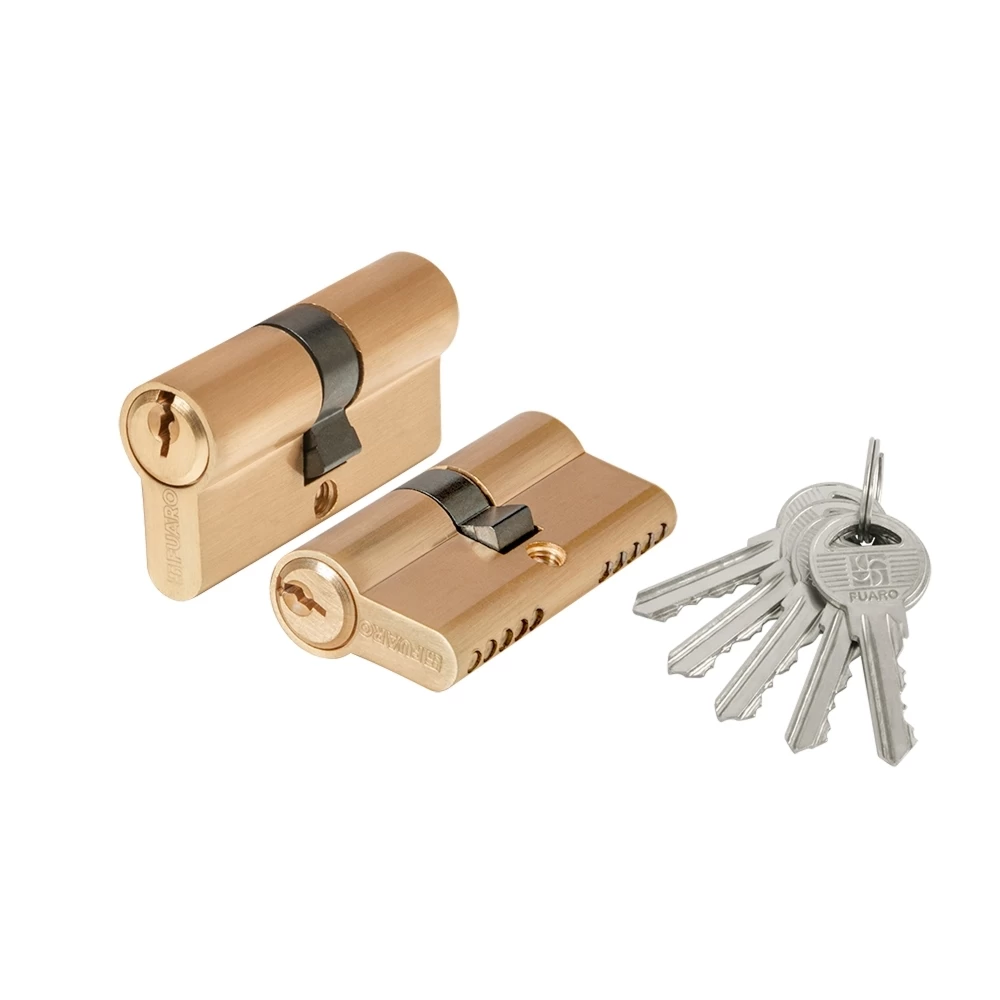 Фото Цилиндровый механизм 1000ZA Key60(25+10+25) SSG сатинированное золото 5Key