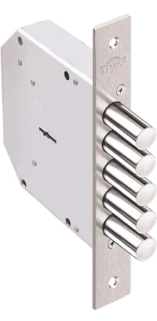 Фото Замок врезной сувальдный Гранит 1.06.01, 5 кл. (длинный ключ)