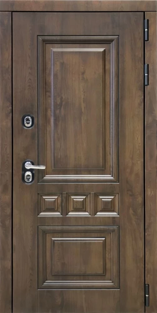 Входная дверь ДвериПРО Аура A-1 (16мм, белая эмаль) DPRO196921 внешняя сторона