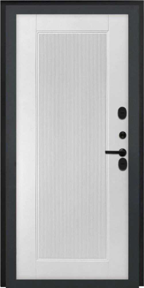 Входная дверь ДвериПРО Д-68 ПВХ 10мм Астрод Velutto Bianco DPRO198155 внутренняя сторона