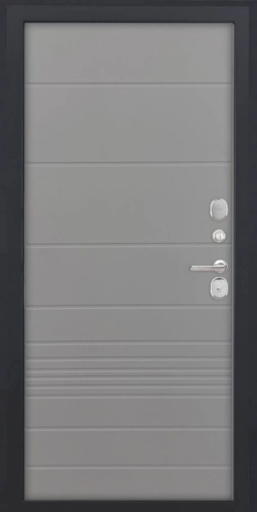 Входная дверь ДвериПРО Квадро ФЛ-700 (10мм, ясень грей) DPRO196558 внутренняя сторона