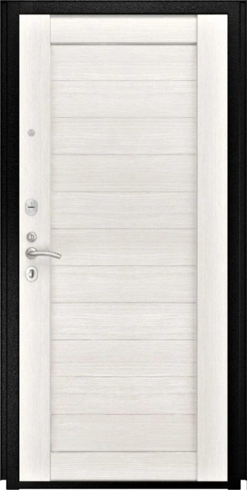 Входная дверь ДвериПРО Д-68 СБ-3 листв. бел. (21 беленый дуб) DPRO195728 внутренняя сторона
